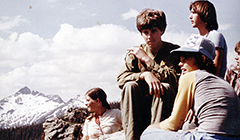 Photograph from the '70s of a group of kids at the District Youth Guidance Home.