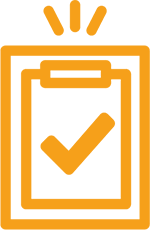 Yellow Clipboard icon