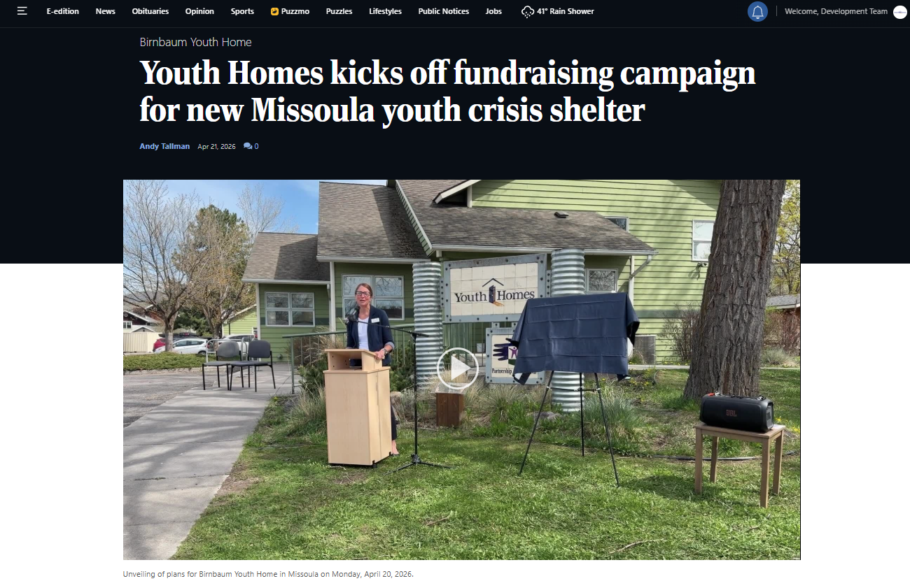 screenshot of the article