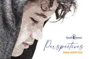 Youth Homes Annual Report for 2020 (cover image)