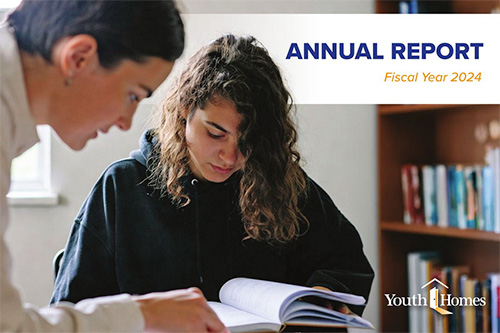 Youth Homes Annual Report for 2024 (cover image)