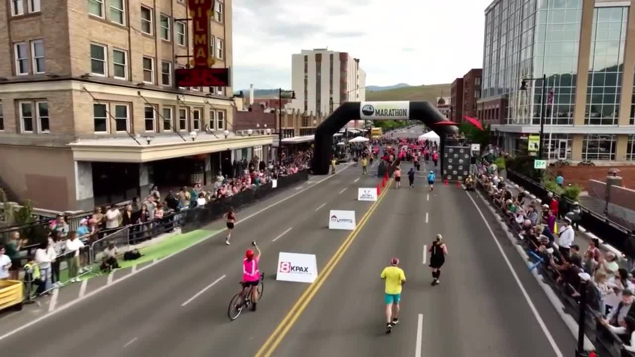 Missoula Marathon Finish Line